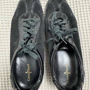 Cole Haan Black Leather Sneakers
